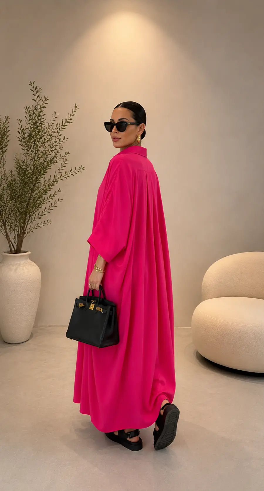 Robe chemise oversize/robe amanda/ستايل Oversize لي راهو داير ضجة! 🚨
