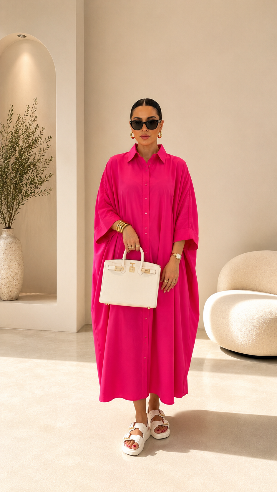 Robe chemise oversize/robe amanda/ستايل Oversize لي راهو داير ضجة! 🚨